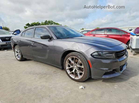 2C3CDXCT3JH233145 2018 DODGE CHARGER Серый Передняя правая четверть