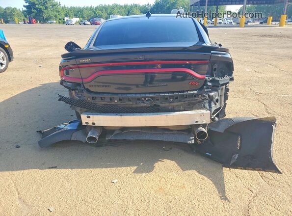 2C3CDXCT3KH526531 2019 DODGE CHARGER Black Rear view