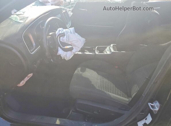2C3CDXCT3KH526531 2019 DODGE CHARGER Black Front interior view