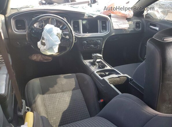 2C3CDXCT3KH526531 2019 DODGE CHARGER Black Dashboard view