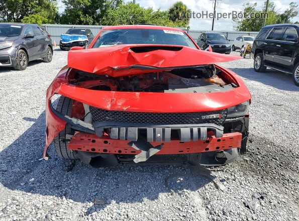 2C3CDXCT3KH575423 2019 DODGE CHARGER Red Widok z przodu
