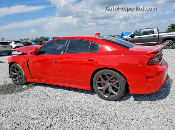 2C3CDXCT3KH575423 2019 DODGE CHARGER Red Tył lewy