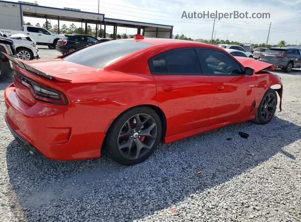 2C3CDXCT3KH575423 2019 DODGE CHARGER Red Tył prawy