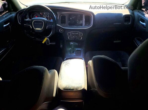 2C3CDXCT3KH754108 2019 DODGE CHARGER Silver Widok deski rozdzielczej