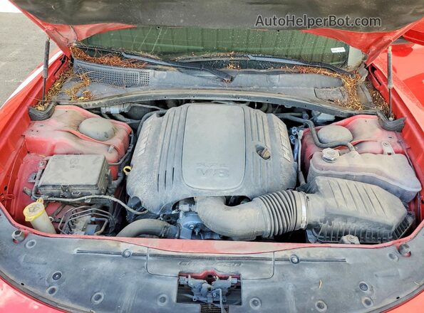 2C3CDXCT3LH153833 2020 DODGE CHARGER Red უკანა სალონის ხედი