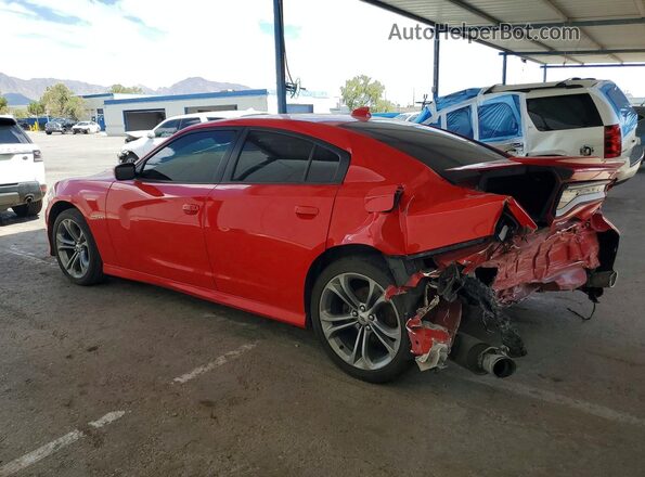 2C3CDXCT3LH153833 2020 DODGE CHARGER Red უკანა მარცხენა