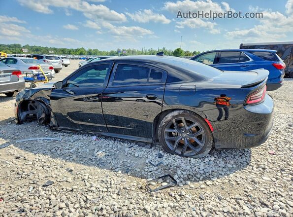 2C3CDXCT3MH682443 2021 DODGE CHARGER Black Tył lewy