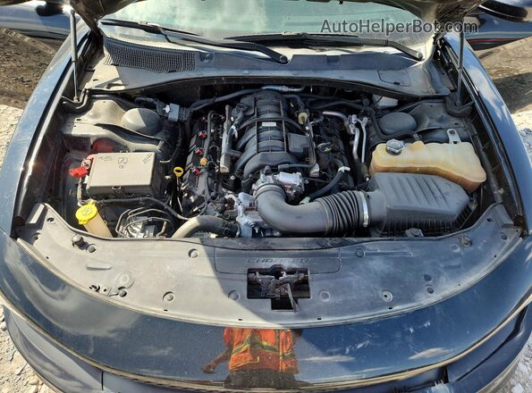 2C3CDXCT3MH682443 2021 DODGE CHARGER Black Widok wnętrza z tyłu