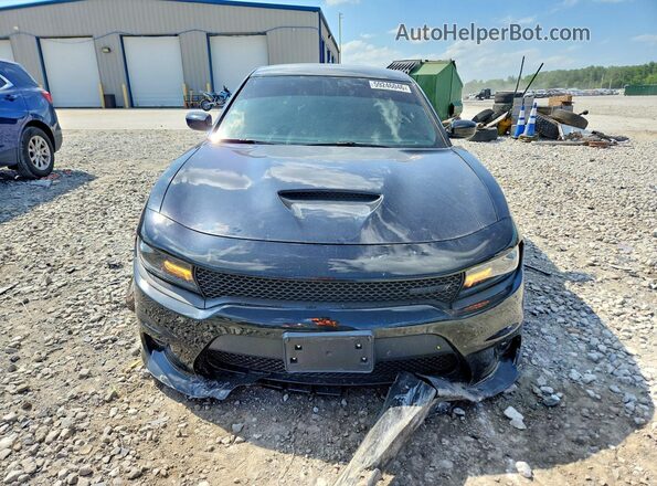 2C3CDXCT3MH682443 2021 DODGE CHARGER Black Widok z przodu