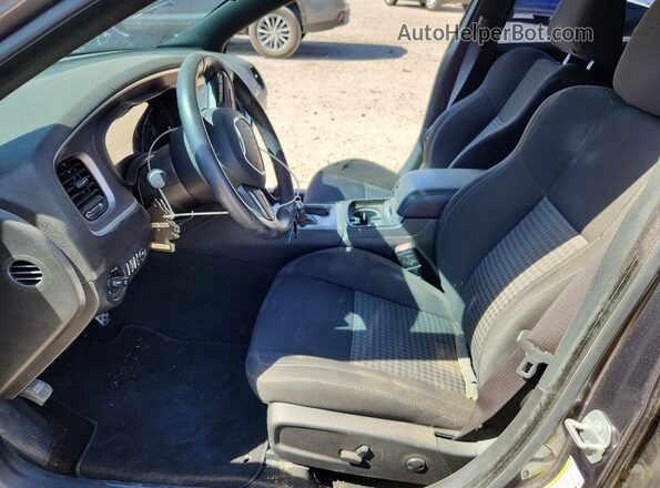 2C3CDXCT3NH248797 2022 DODGE CHARGER Gray Widok wnętrza z przodu
