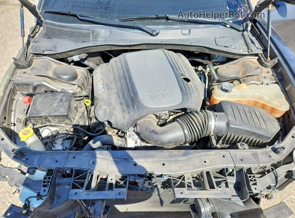 2C3CDXCT3NH248797 2022 DODGE CHARGER Gray Widok wnętrza z tyłu