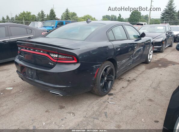 2C3CDXCT4GH222549 2016 DODGE CHARGER Black Tył prawy