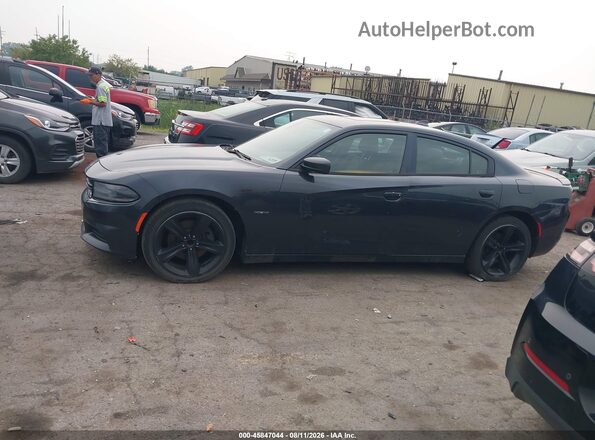 2C3CDXCT4GH222549 2016 DODGE CHARGER Black Widok wnętrza 360 stopni