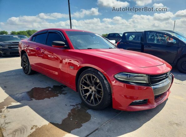 2C3CDXCT4HH634620 2017 DODGE CHARGER Red Front right