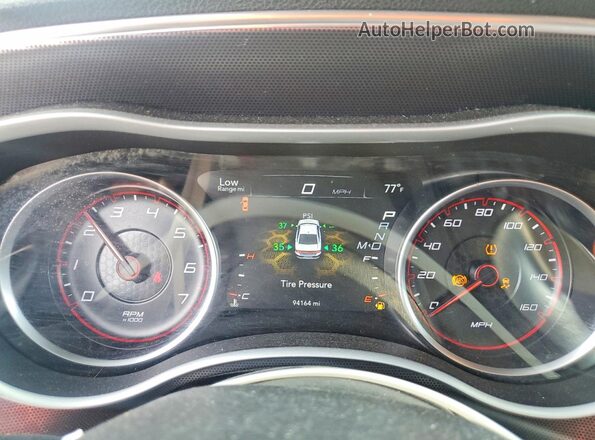 2C3CDXCT4JH163980 2018 DODGE CHARGER Gray Սարքավորումների վահանակի տեսք