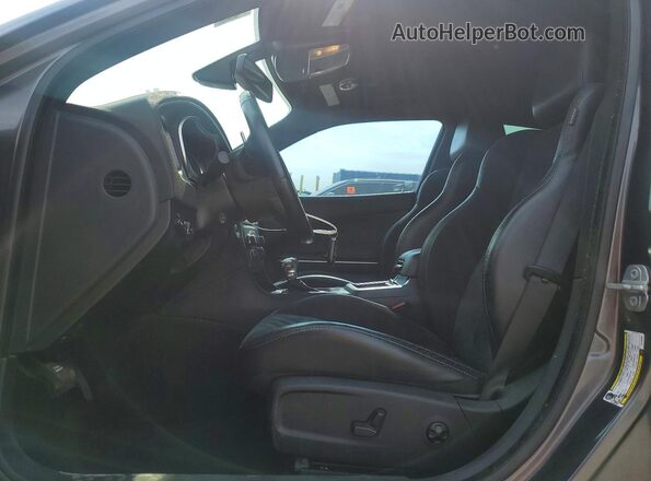 2C3CDXCT4JH163980 2018 DODGE CHARGER Gray Սալոնի դիմացի տեսք