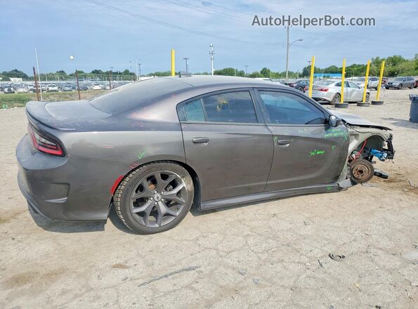 2C3CDXCT4JH163980 2018 DODGE CHARGER Gray Հետևի աջ