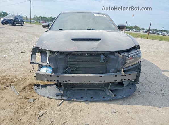 2C3CDXCT4JH163980 2018 DODGE CHARGER Gray Դիմացի տեսք