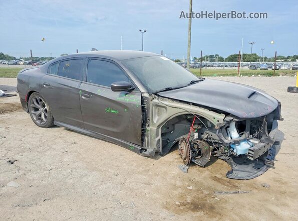 2C3CDXCT4JH163980 2018 DODGE CHARGER Gray Առջևի աջ