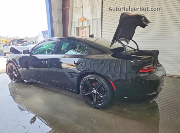2C3CDXCT4JH233641 2018 DODGE CHARGER Черный Задняя левая четверть