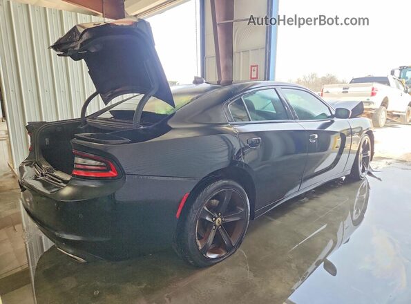 2C3CDXCT4JH233641 2018 DODGE CHARGER Черный Задняя правая четверть