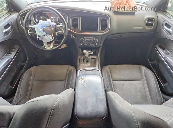 2C3CDXCT4JH233641 2018 DODGE CHARGER Черный Вид панели приборов