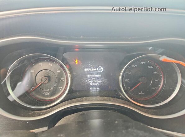 2C3CDXCT4JH233641 2018 DODGE CHARGER Черный Вид щитка приборов