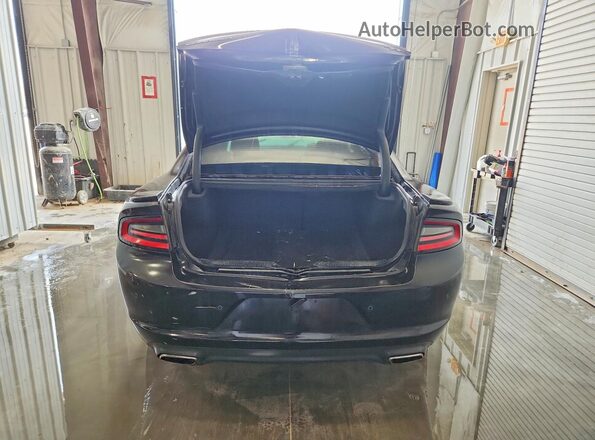 2C3CDXCT4JH233641 2018 DODGE CHARGER Черный Вид сзади