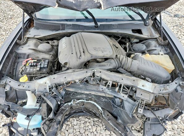 2C3CDXCT4JH233641 2018 DODGE CHARGER Черный Вид задней части салона