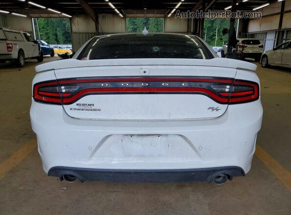 2C3CDXCT4KH513142 2019 DODGE CHARGER Белый Вид сзади