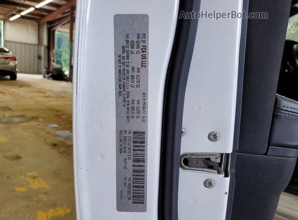 2C3CDXCT4KH513142 2019 DODGE CHARGER Белый Вид подкапотного пространства