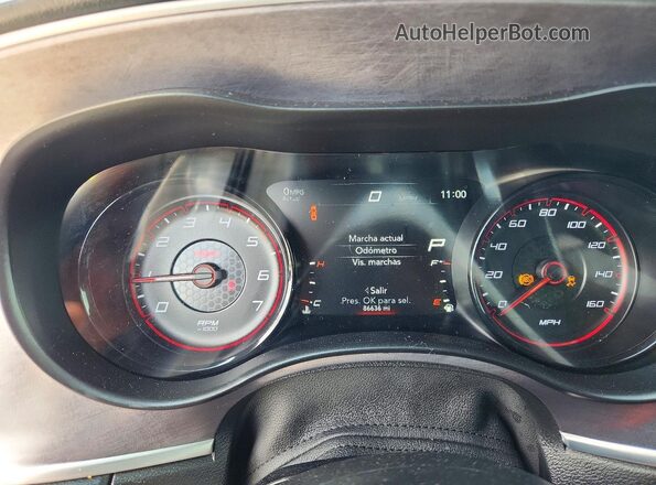 2C3CDXCT4KH540938 2019 DODGE CHARGER Green Вид щитка приладів