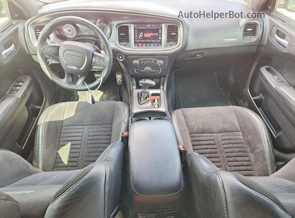 2C3CDXCT4KH540938 2019 DODGE CHARGER Green Вид панелі приладів