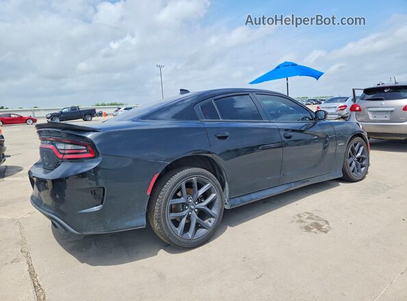 2C3CDXCT4KH588665 2019 DODGE CHARGER Black Trasero derecho