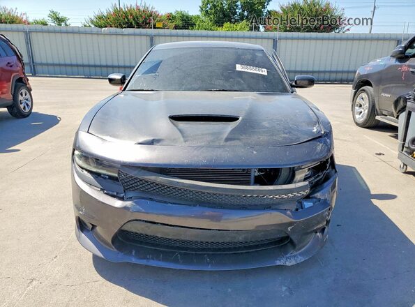 2C3CDXCT4KH738161 2019 DODGE CHARGER Gray Widok z przodu