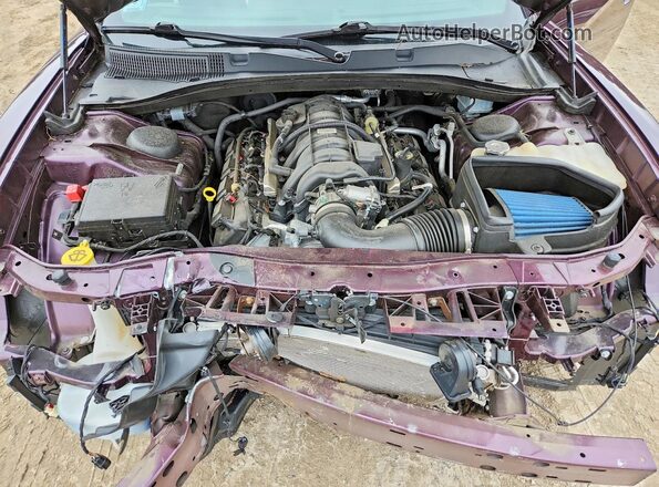 2C3CDXCT4LH154179 2020 DODGE CHARGER Purple Vista interior trasera