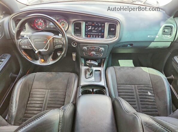 2C3CDXCT4LH223968 2020 DODGE CHARGER Серый Вид панели приборов