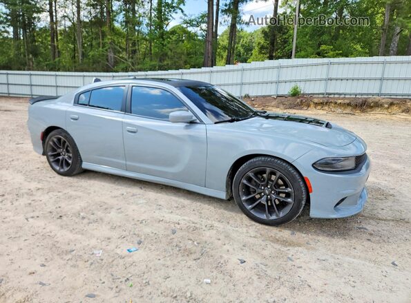 2C3CDXCT4LH223968 2020 DODGE CHARGER Серый Передняя правая четверть