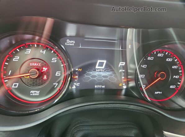 2C3CDXCT4LH223968 2020 DODGE CHARGER Серый Вид щитка приборов