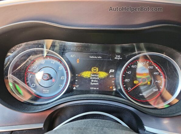 2C3CDXCT4MH514584 2021 DODGE CHARGER Orange Vista del cuadro de instrumentos