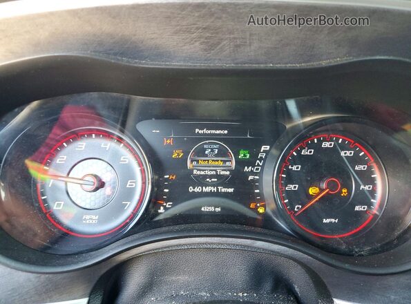 2C3CDXCT4MH645272 2021 DODGE CHARGER Gray Vista del cuadro de instrumentos