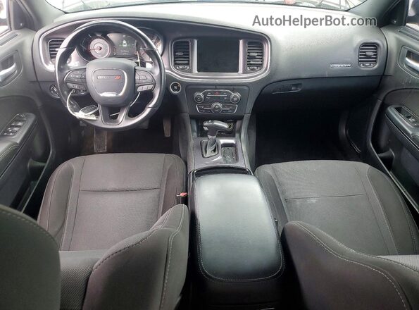 2C3CDXCT5GH237562 2016 DODGE CHARGER Gray Widok deski rozdzielczej