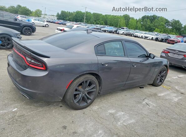2C3CDXCT5GH237562 2016 DODGE CHARGER Gray Tył prawy