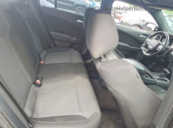 2C3CDXCT5GH237562 2016 DODGE CHARGER Gray Widok tylnych siedzeń