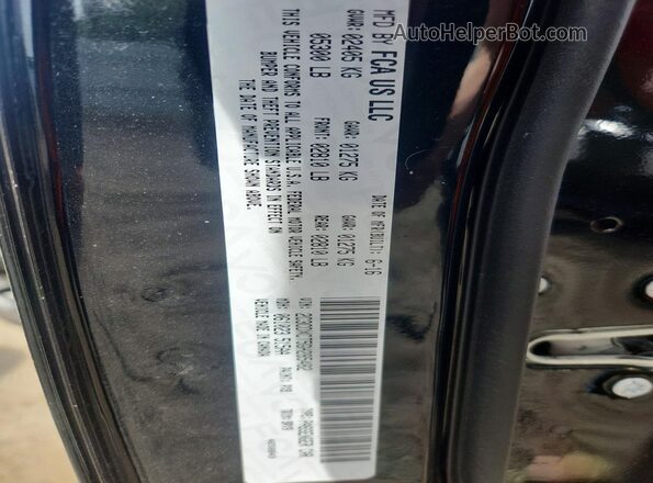 2C3CDXCT5GH285482 2016 DODGE CHARGER Black ძრავის განყოფილების ხედი