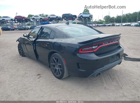 2C3CDXCT5HH535482 2017 DODGE CHARGER Black Trasero izquierdo