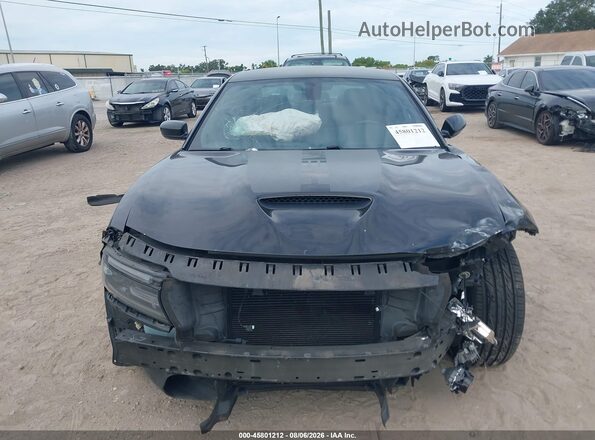 2C3CDXCT5HH535482 2017 DODGE CHARGER Black Vista del cuadro de instrumentos
