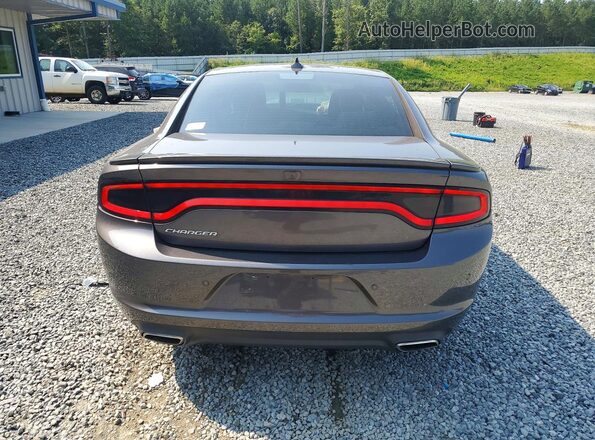 2C3CDXCT5JH260377 2018 DODGE CHARGER Серый Вид сзади