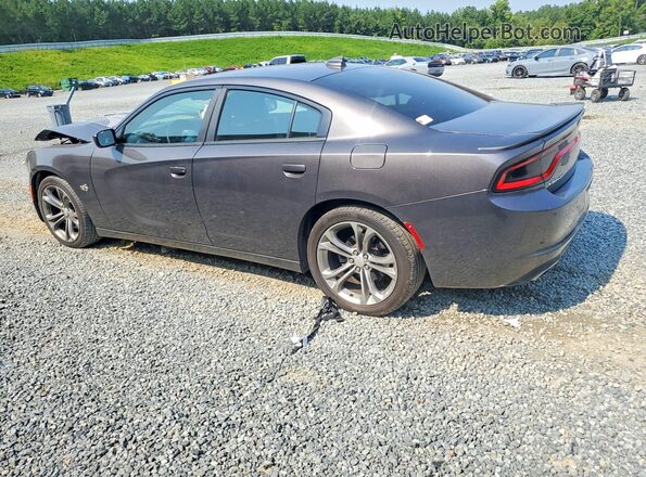 2C3CDXCT5JH260377 2018 DODGE CHARGER Серый Задняя левая четверть