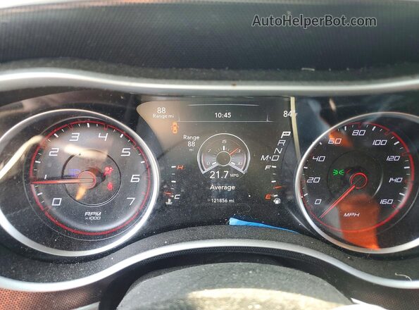 2C3CDXCT5JH260377 2018 DODGE CHARGER Серый Вид щитка приборов
